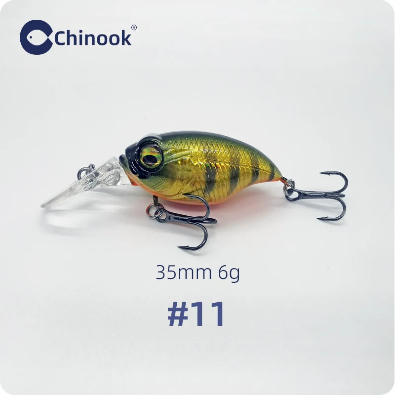 35mm Squarebill Crankbait – 6g