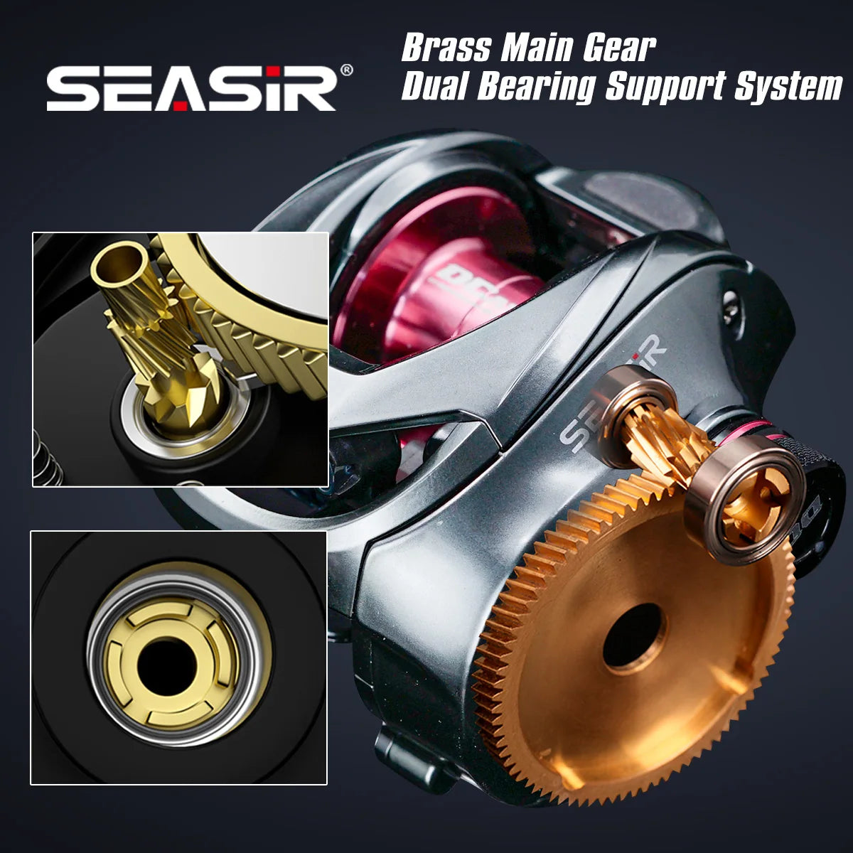 Digital-Control Baitcasting Reel – 7.3:1