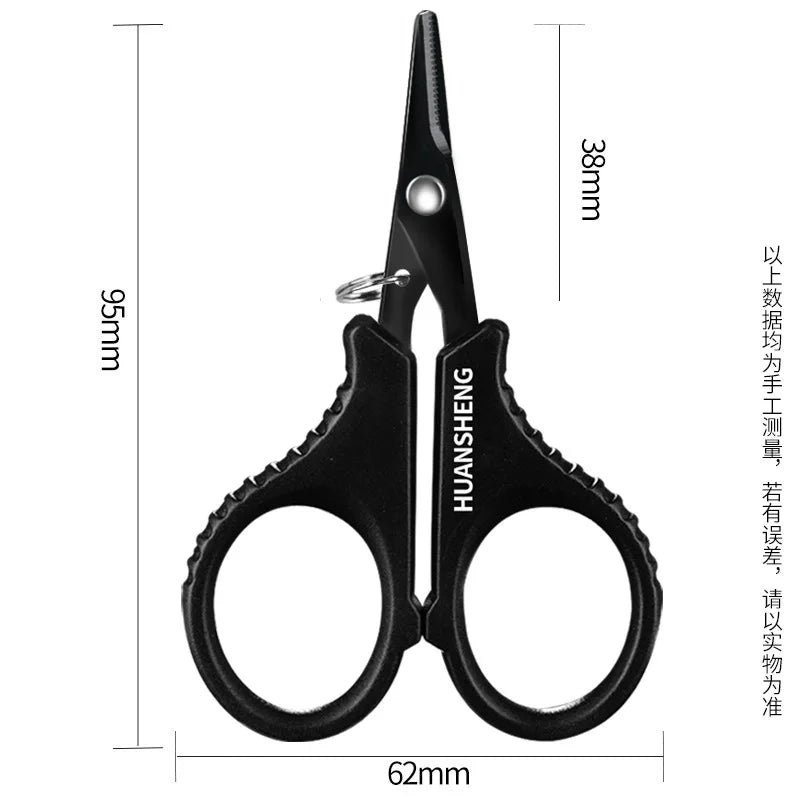 Titanium-Coated Braid Scissors