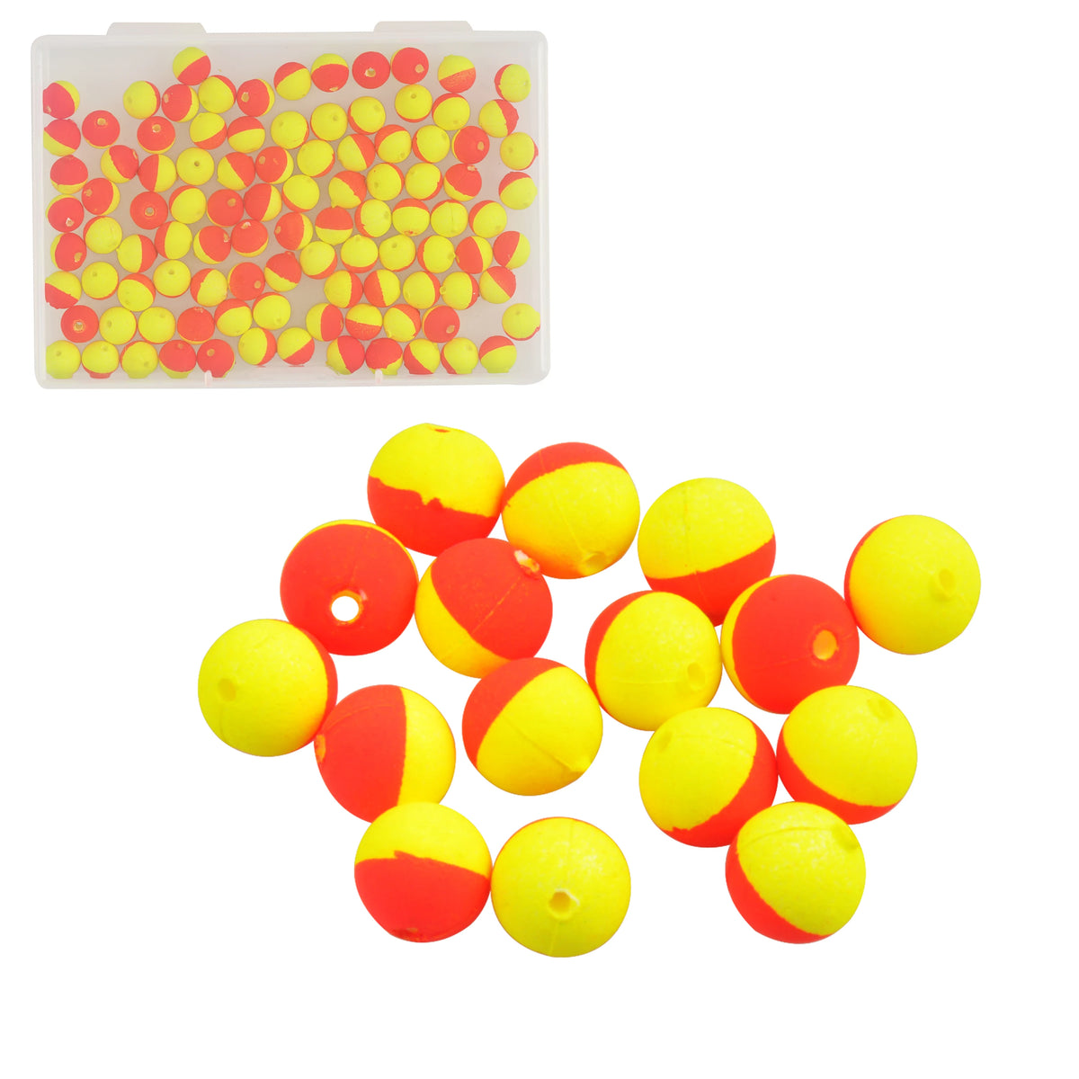 Pompano Rig Foam Floats – 100 Pack