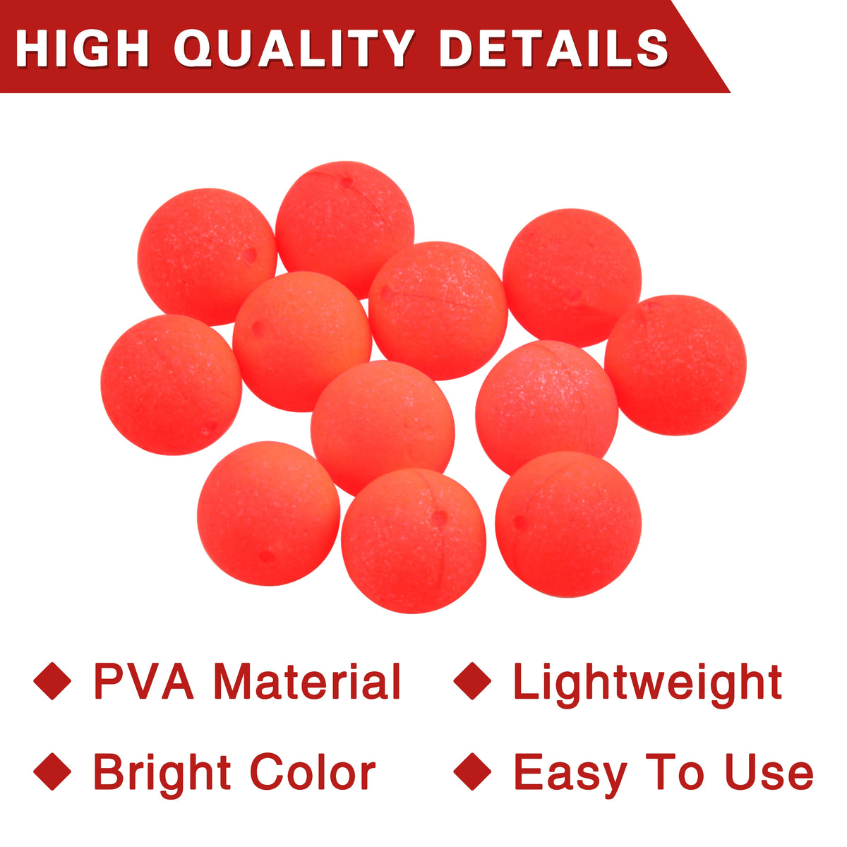 Pompano Rig Foam Floats – 100 Pack