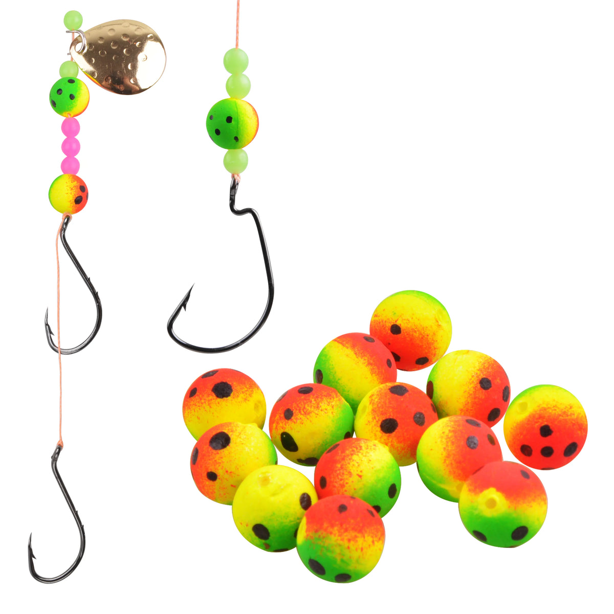 Pompano Rig Foam Floats – 100 Pack