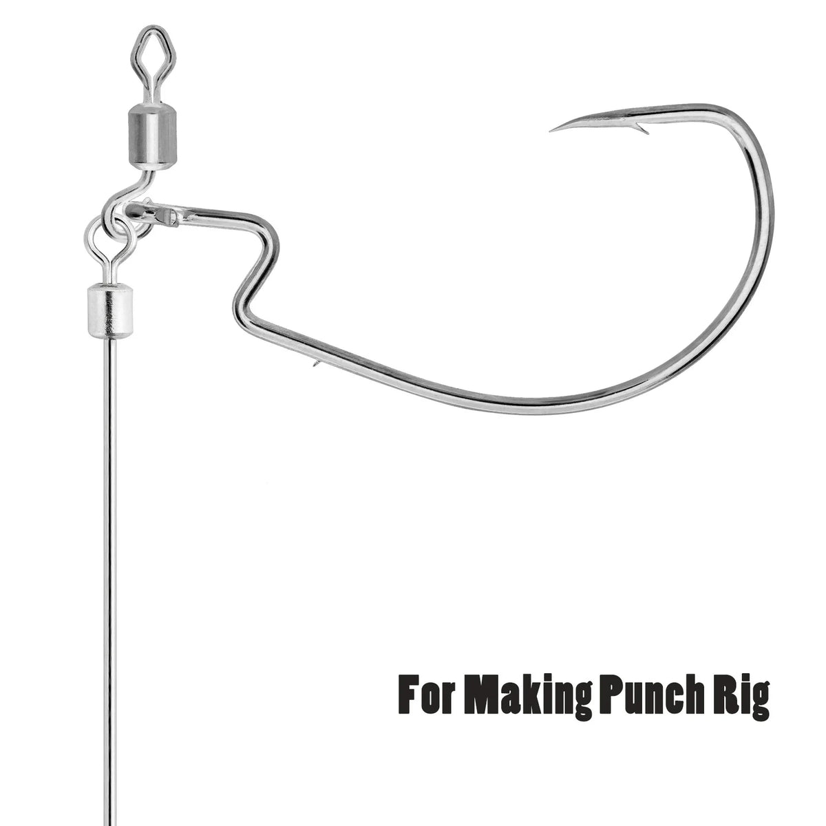 Tokyo Rig / Spinnerbait Wire Shafts – 30 Pack