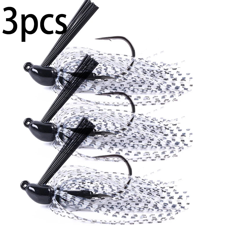 Weedless Skirted Bass Jig
