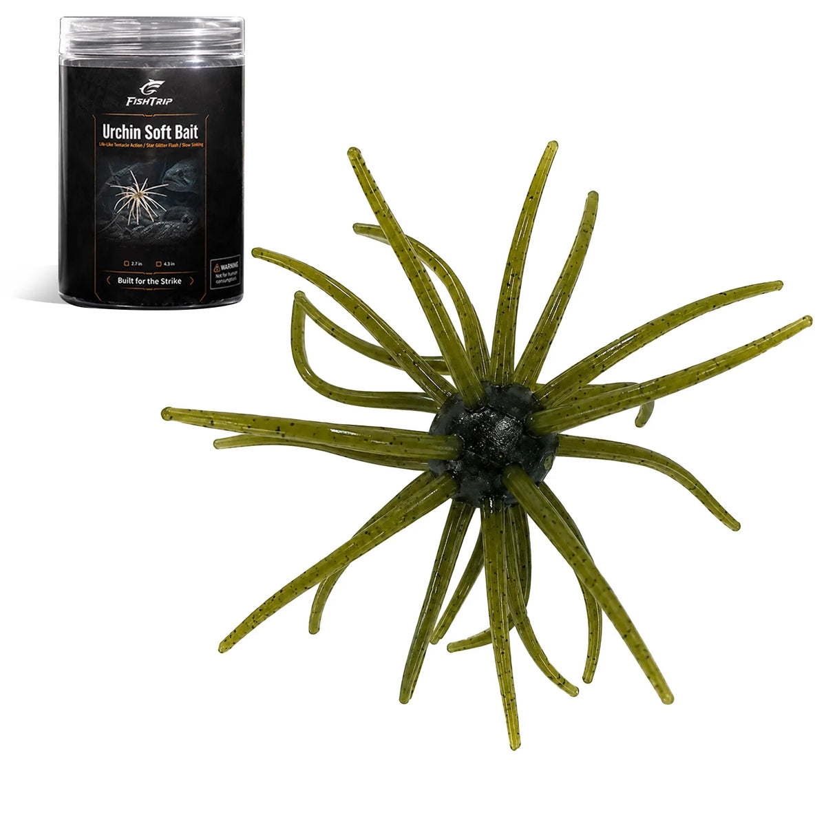 Floating Fuzzy Dice Soft Bait
