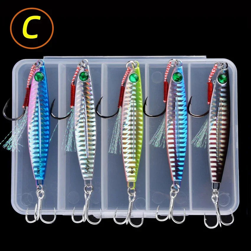 Metal Jig Lure Set