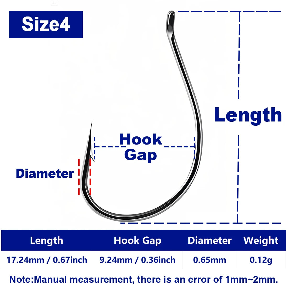Wacky & Drop Shot Hooks