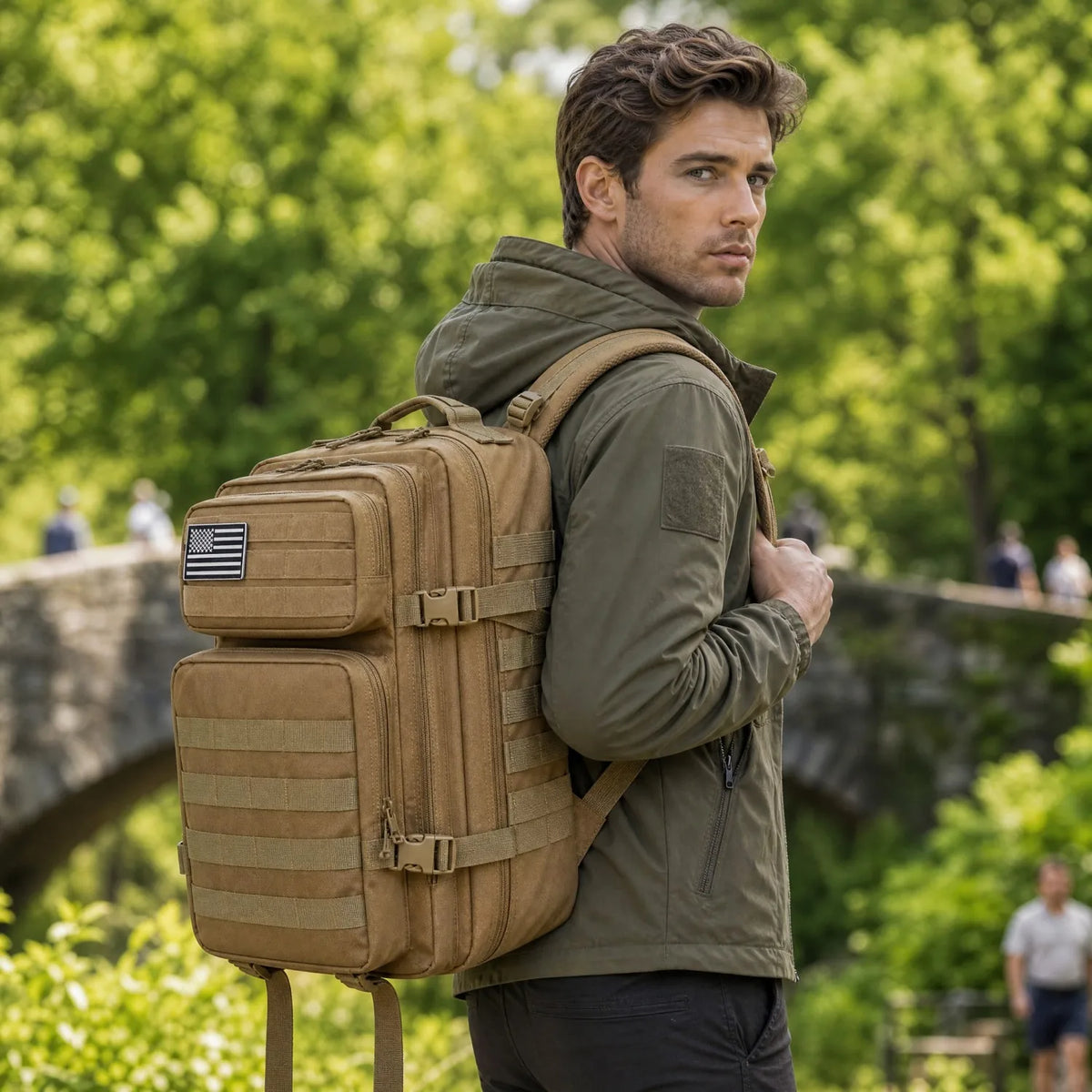 45L Fishing Tackle Backpack