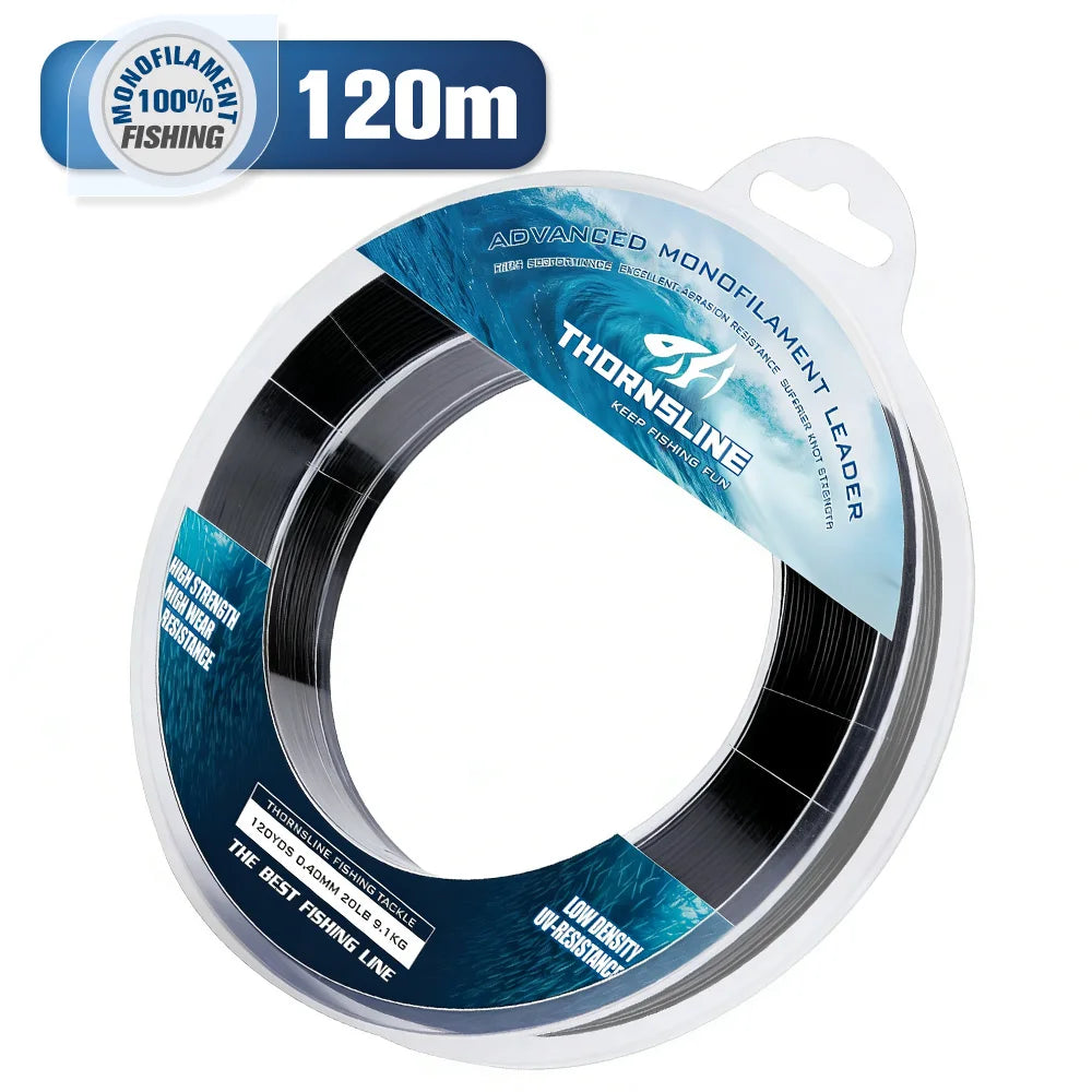 Heavy-Duty Monofilament Leader – 120m