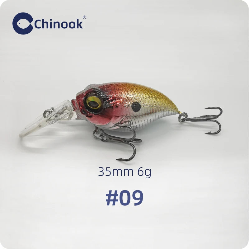 35mm Squarebill Crankbait – 6g