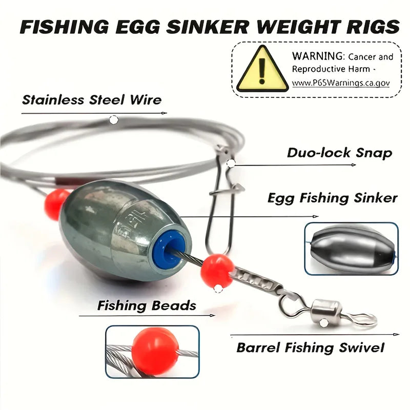 Ready-to-Fish Bottom Rig Kit – 4 Pack