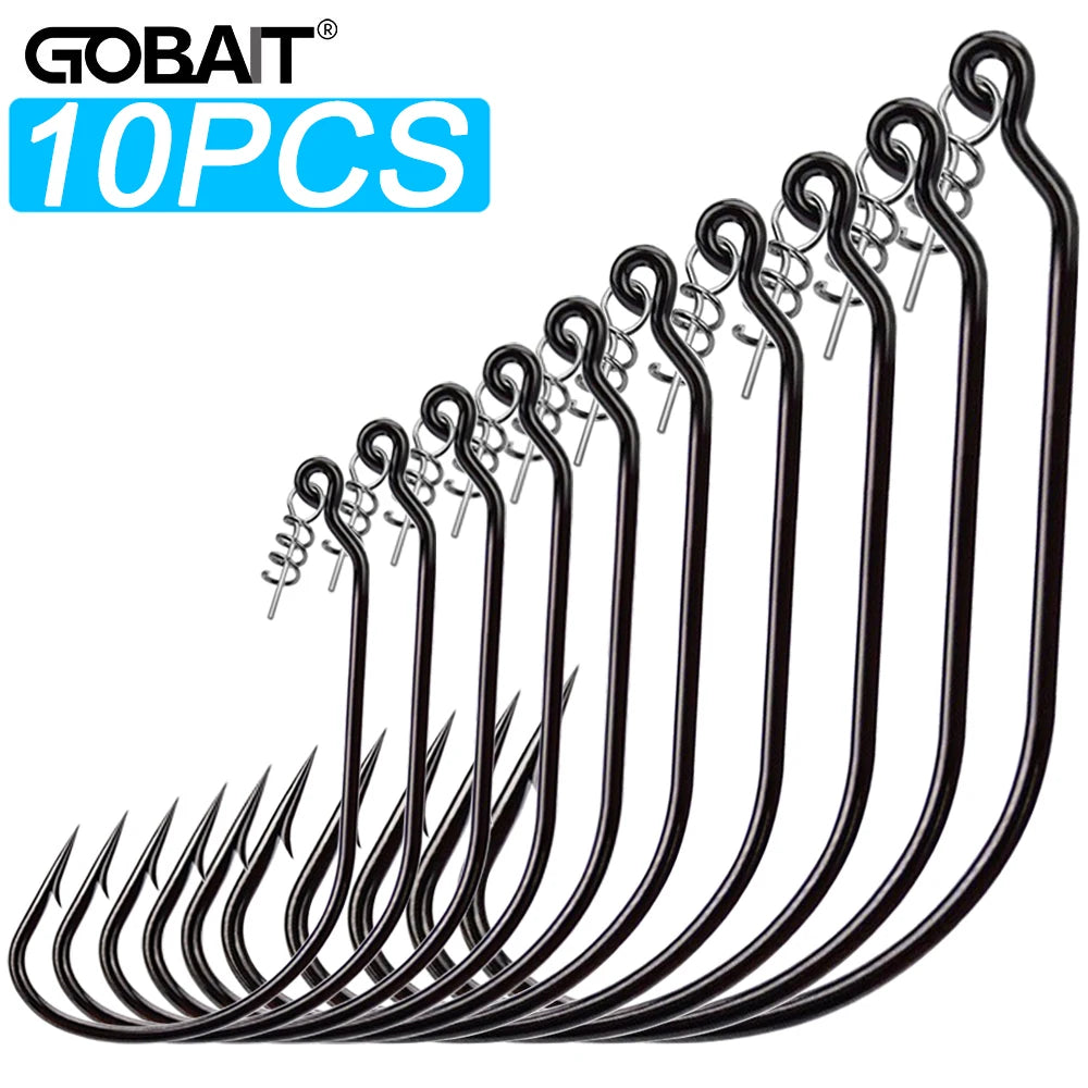 Screw-Lock EWG Worm Hooks – 10 Pack