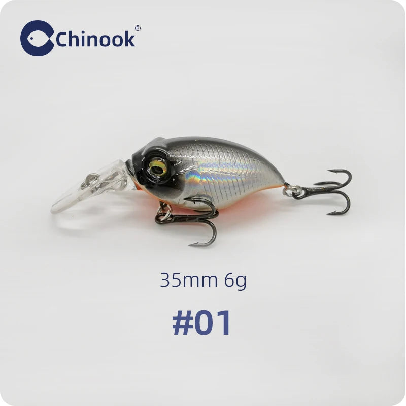 35mm Squarebill Crankbait – 6g