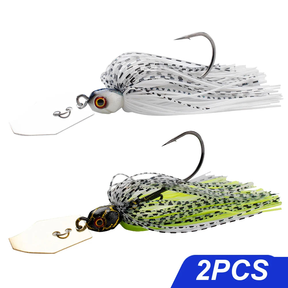 Weedless Bladed Jig Lure