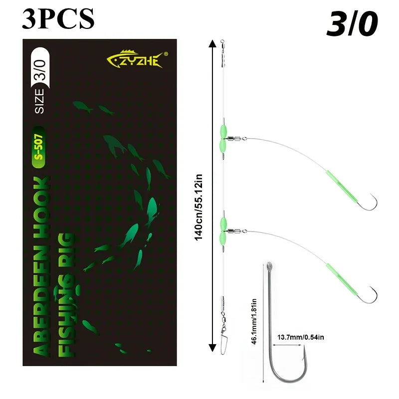 Pre-Tied High-Low Surf Rigs