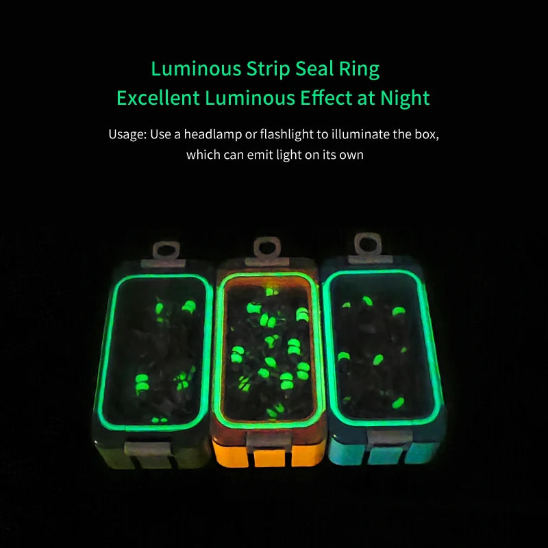 Luminous Barrel Swivels with Snap – 25 Pack