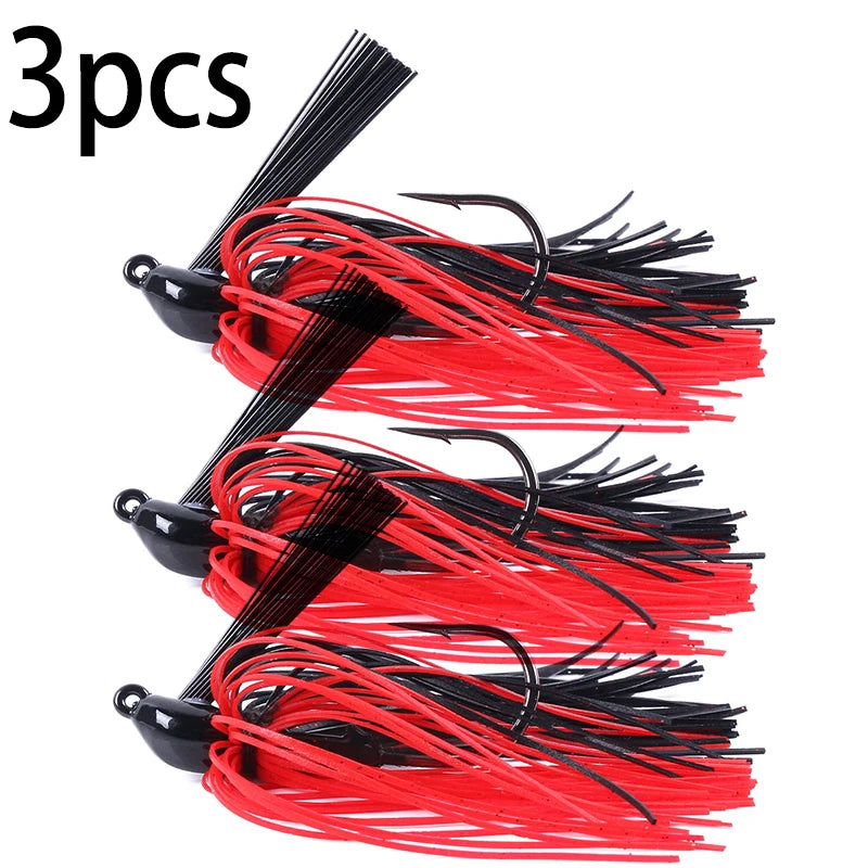 Weedless Skirted Bass Jig