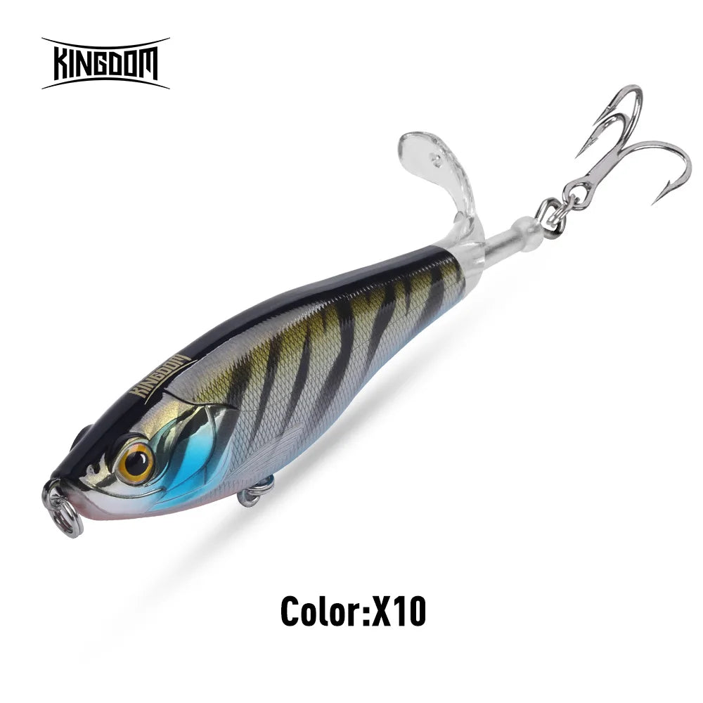 Rotating Tail Topwater Plopper