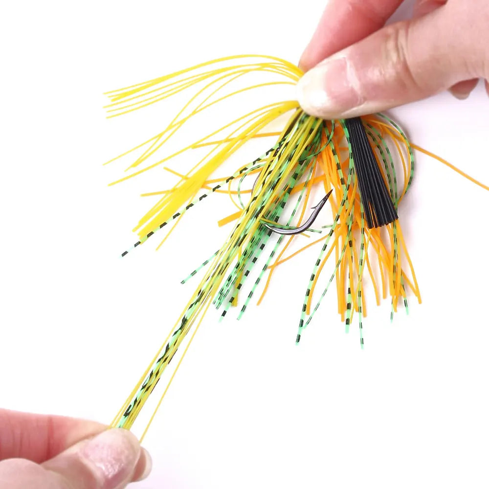 Weedless Skirted Bass Jig