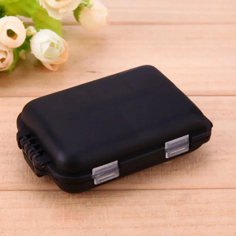 Double-Sided 10-Compartment Tackle Box