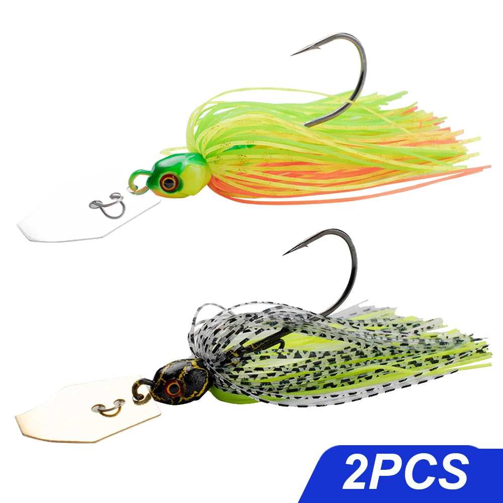 Weedless Bladed Jig Lure