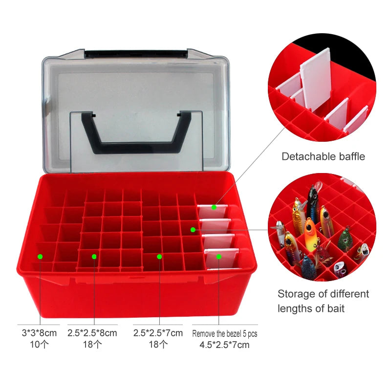 Jig & Hard Bait Tackle Organizer