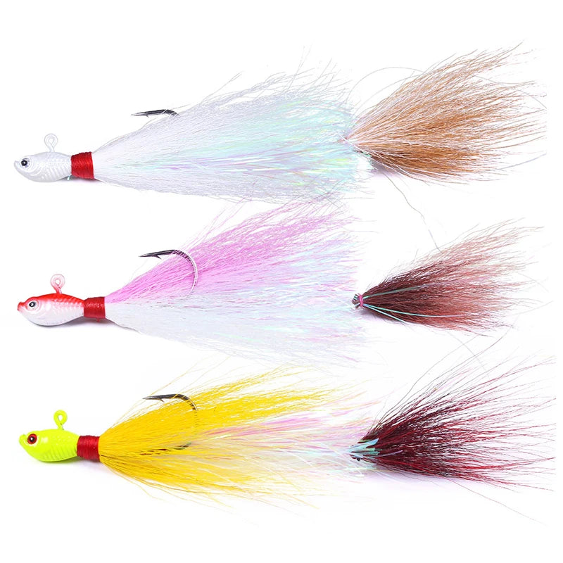 3D-Eye Bucktail Jigs