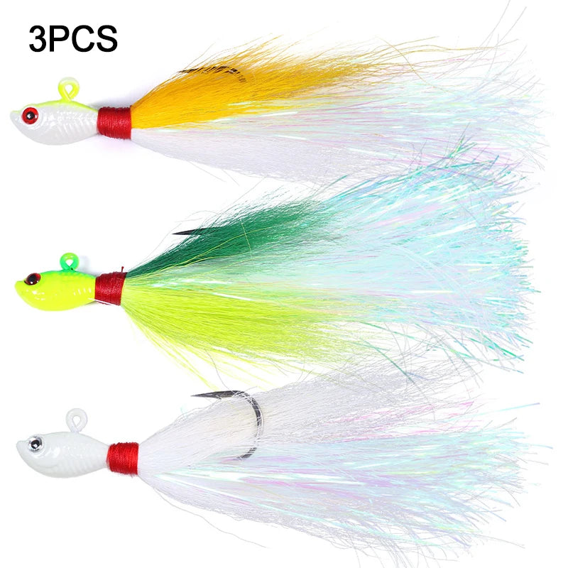 3D-Eye Bucktail Jigs