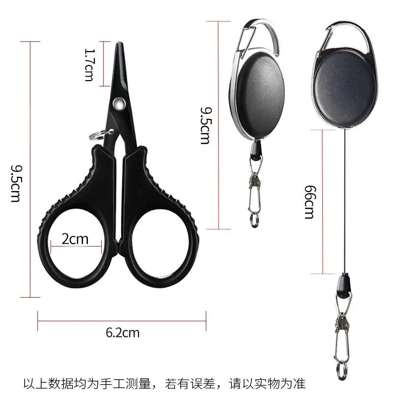 Titanium-Coated Braid Scissors