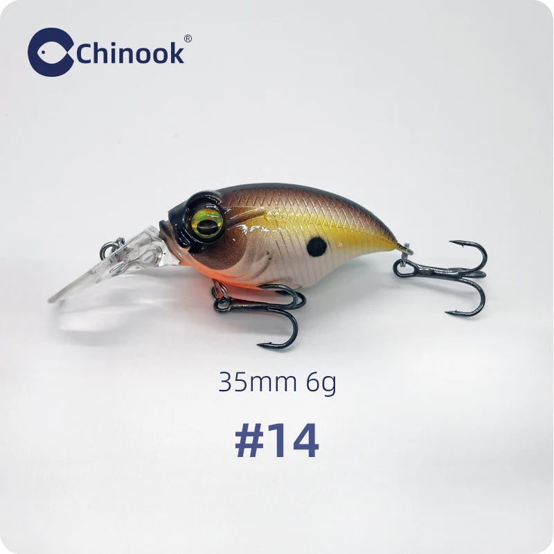 35mm Squarebill Crankbait – 6g