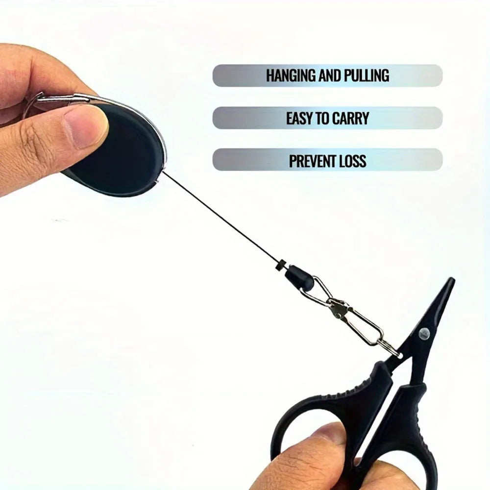 Titanium-Coated Braid Scissors