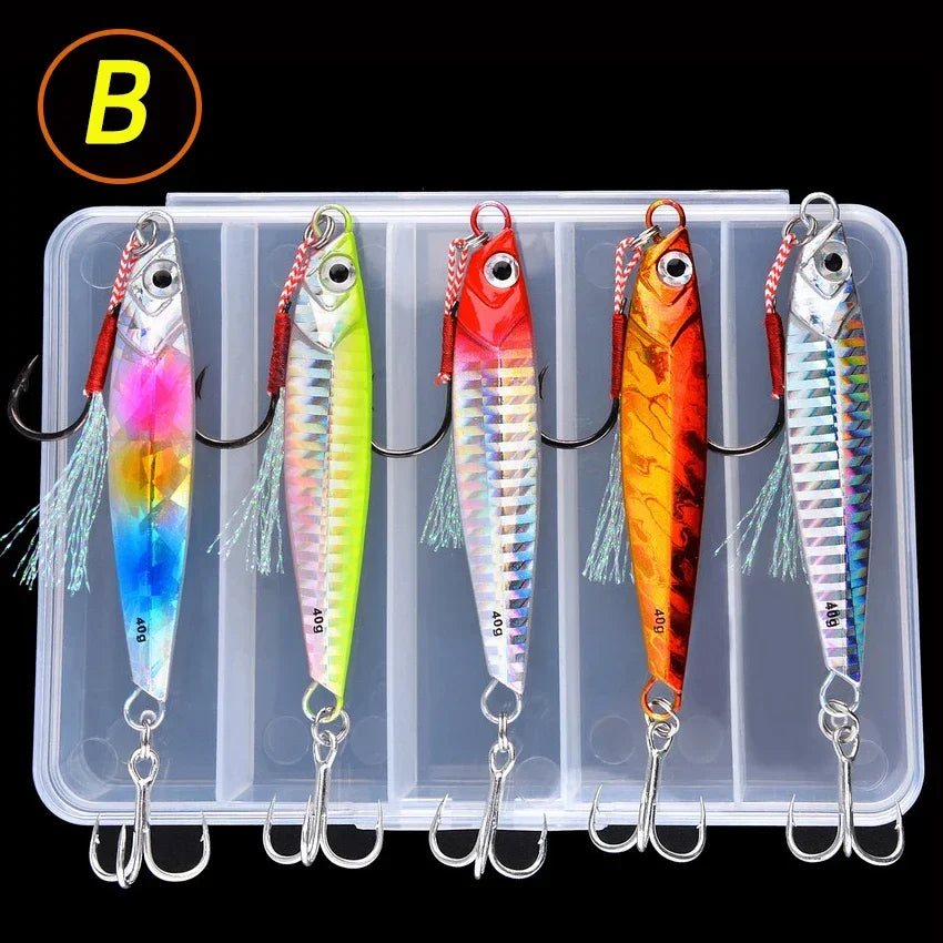 Metal Jig Lure Set