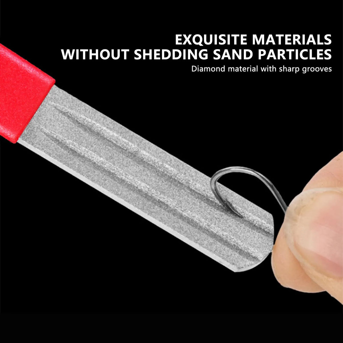 3-Groove Fishing Hook Sharpener