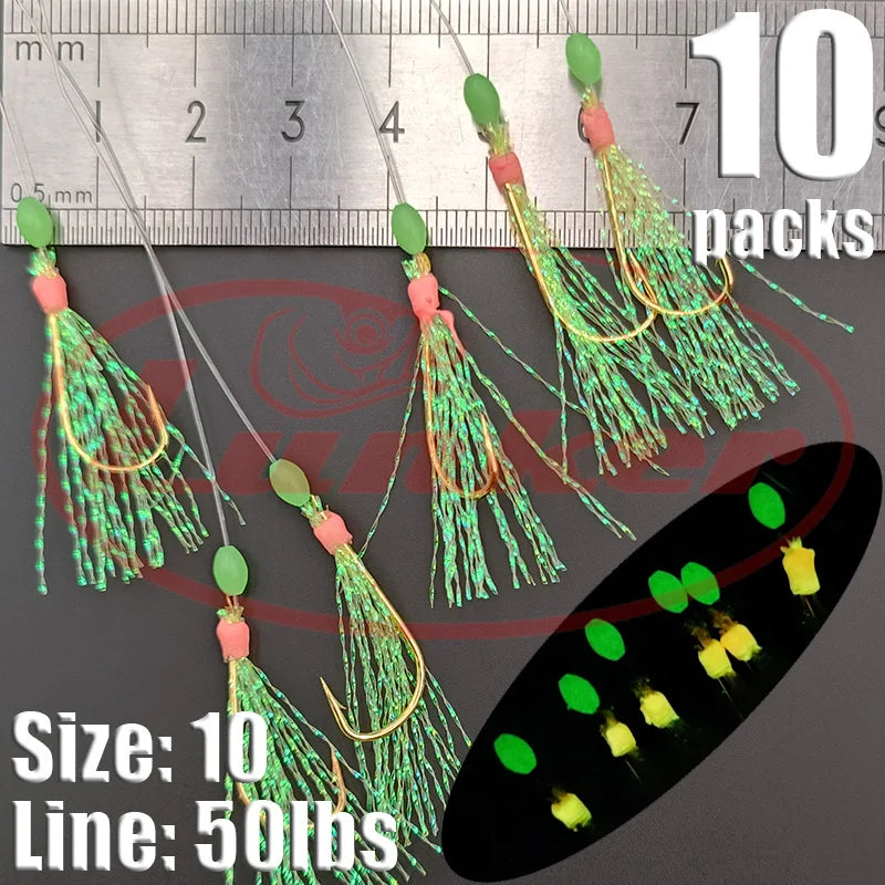 Glow Sabiki Fishing Rig