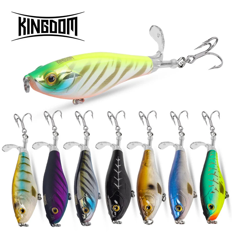 Rotating Tail Topwater Plopper