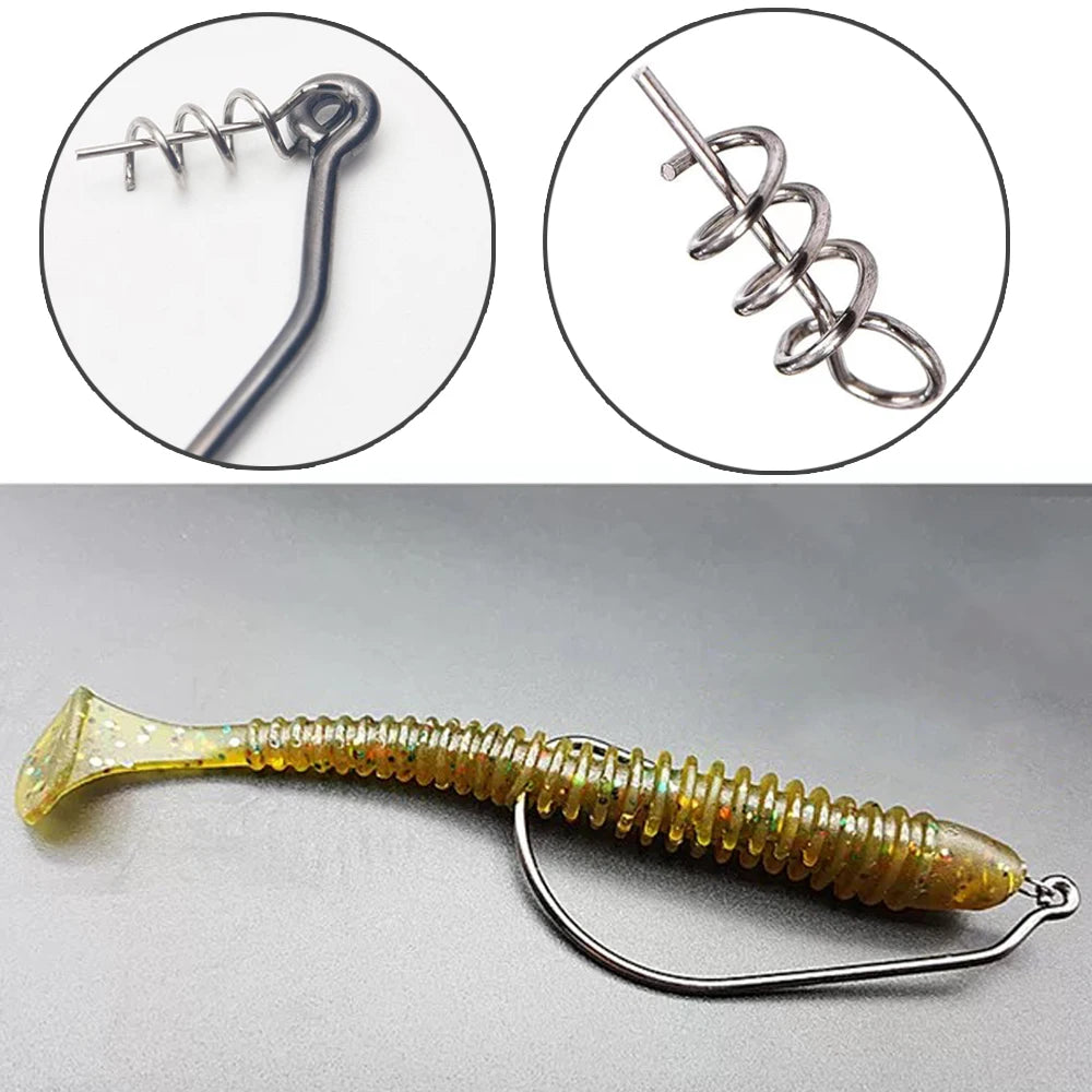 Screw-Lock EWG Worm Hooks – 10 Pack