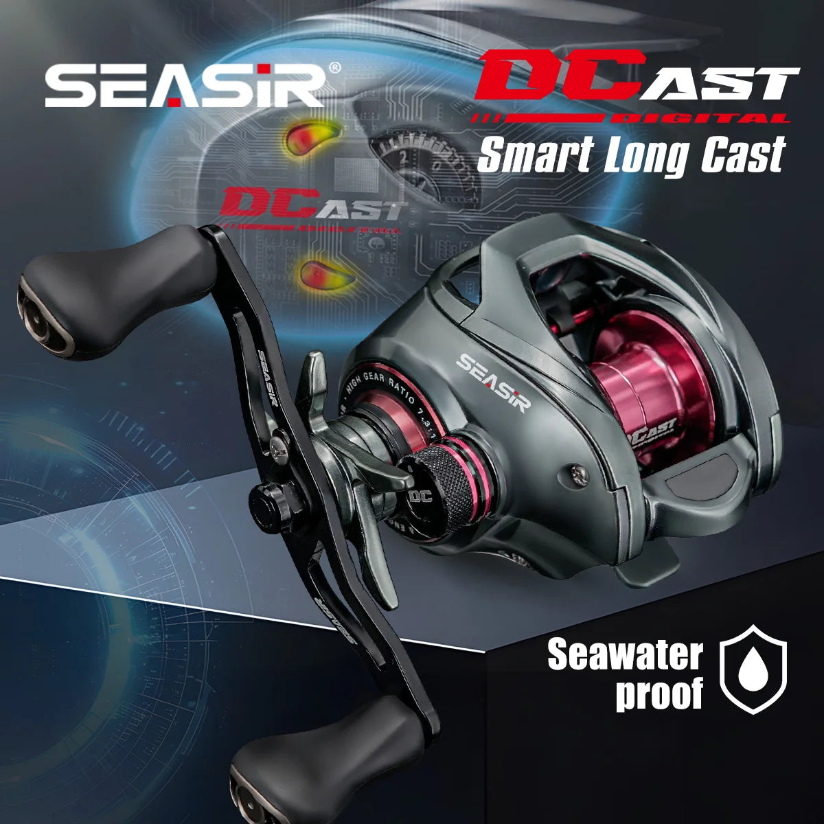 Digital-Control Baitcasting Reel – 7.3:1
