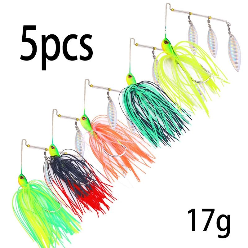 Weedless Skirted Bass Jig