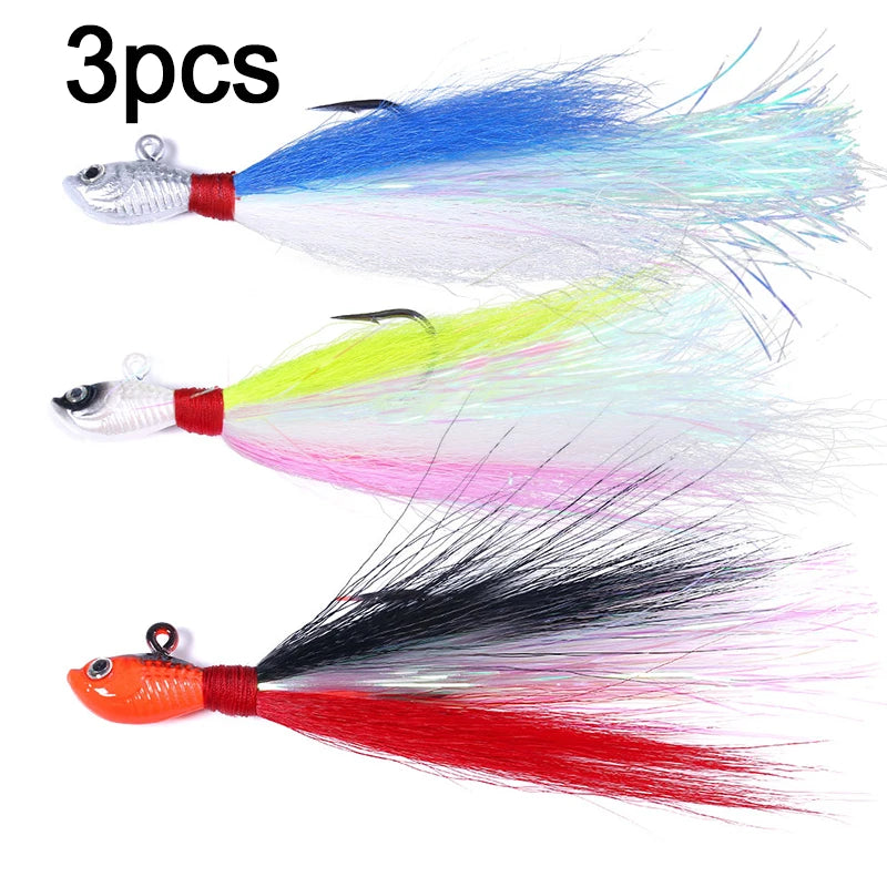 3D-Eye Bucktail Jigs