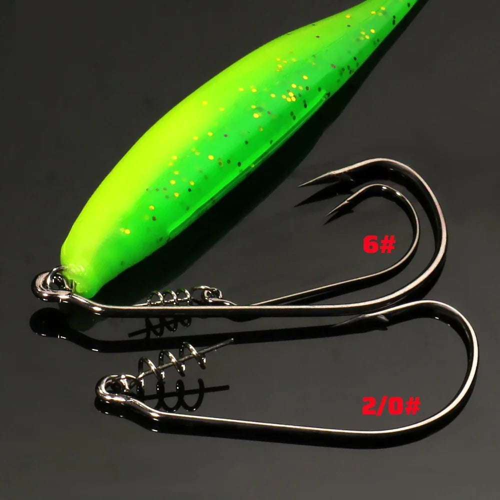 Screw-Lock EWG Worm Hooks – 10 Pack