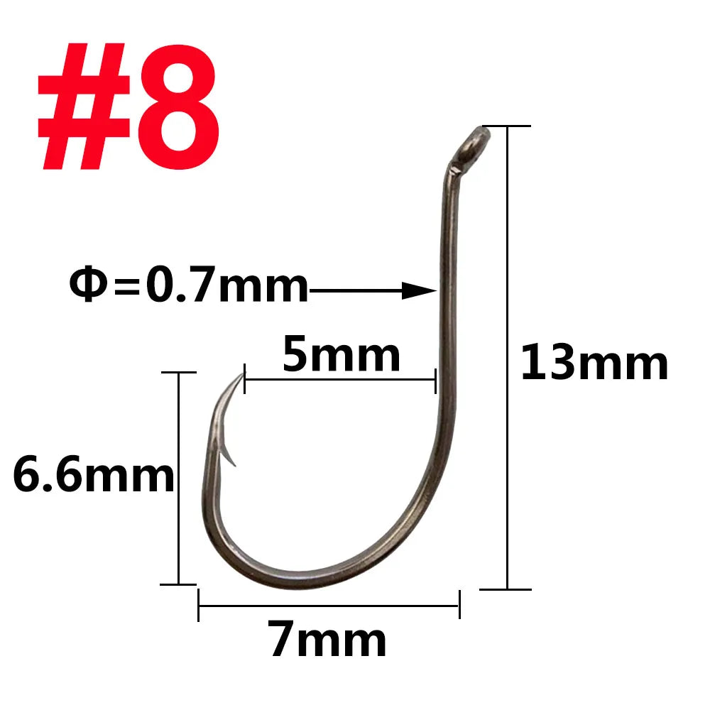Swivel Drop Shot Hooks – 20 Pack