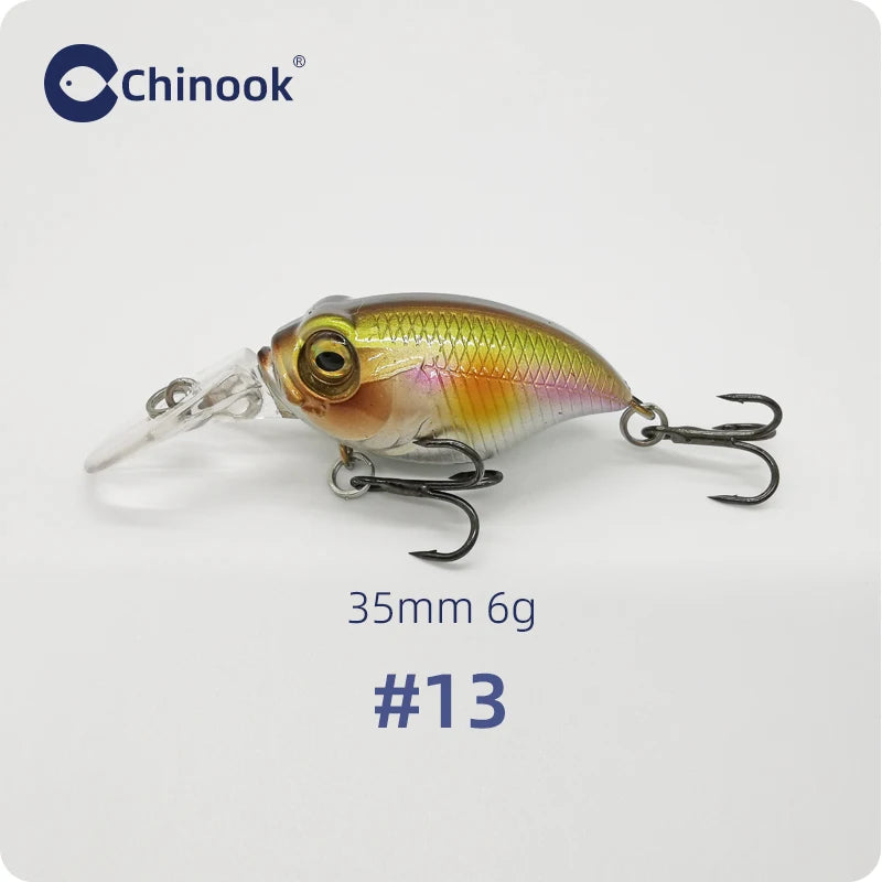 35mm Squarebill Crankbait – 6g
