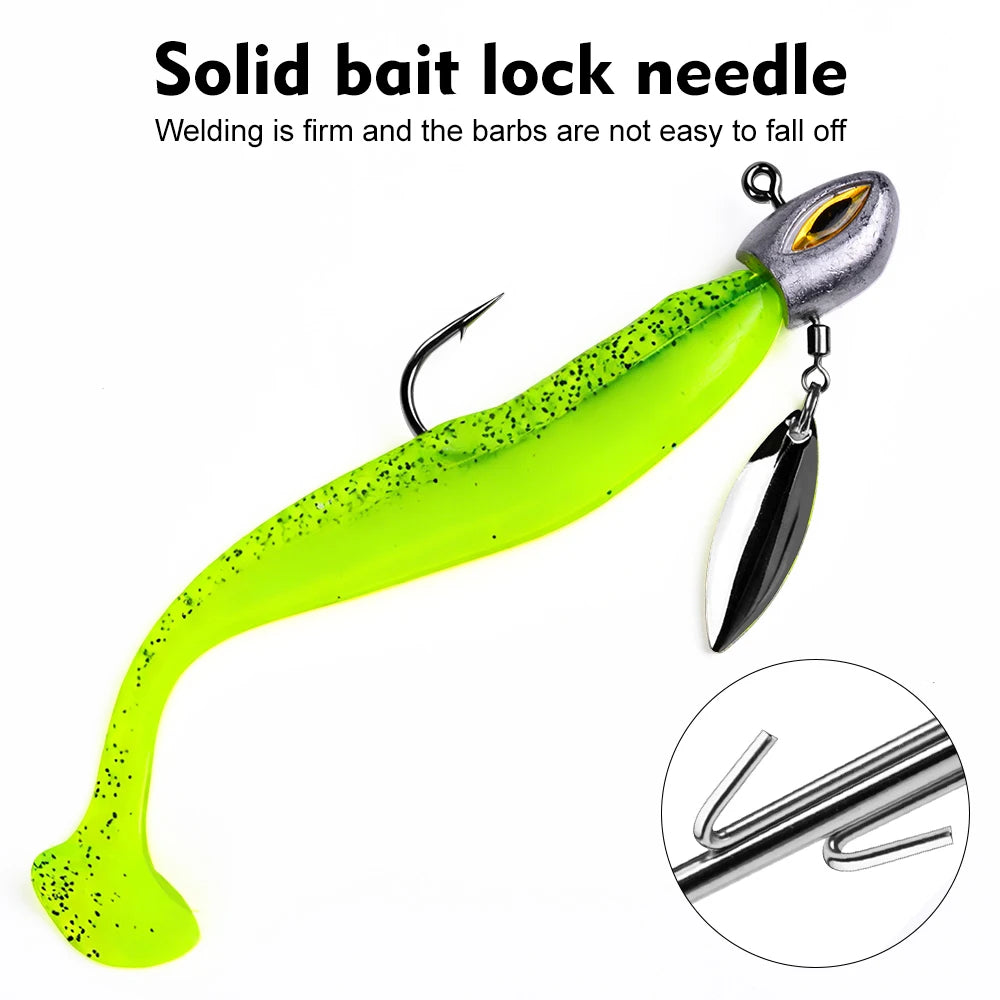 Underspin Jig Heads – 3 Pack