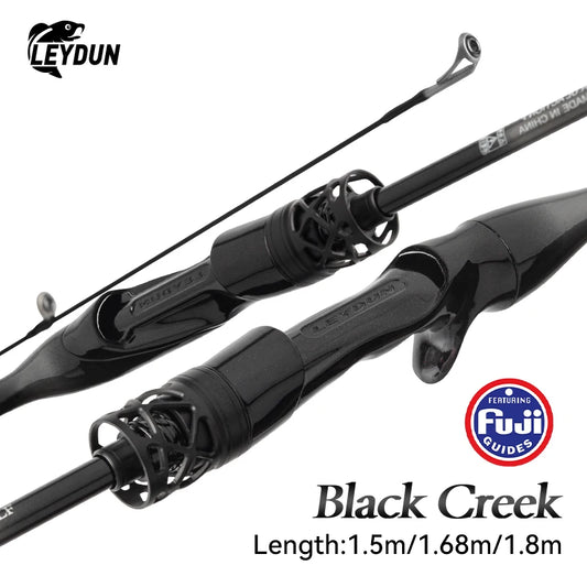 2-Piece Ultralight Travel Fishing Rod
