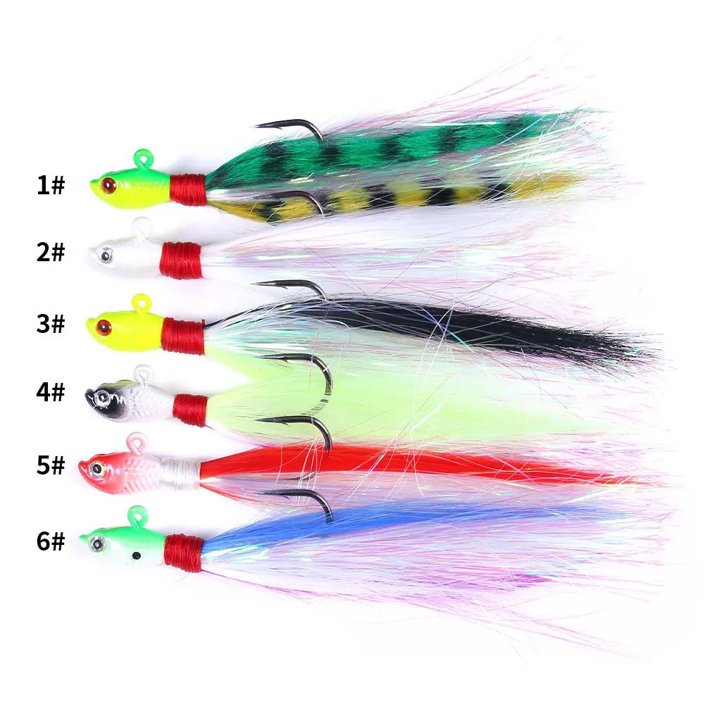 3D-Eye Bucktail Jigs