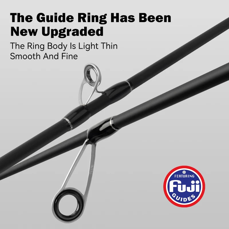 2-Piece Ultralight Travel Fishing Rod