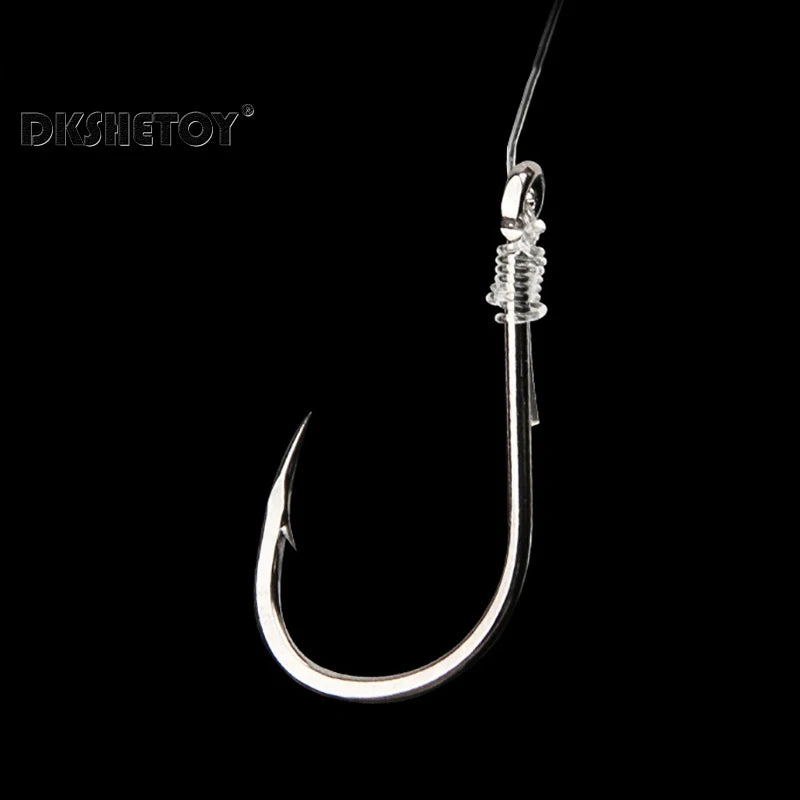 Barbed Fishing Hook Assortment – 100–1000 Pieces