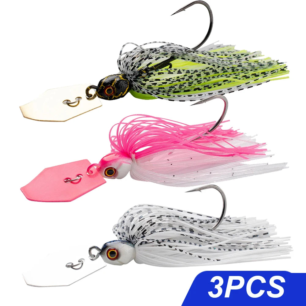Weedless Bladed Jig Lure