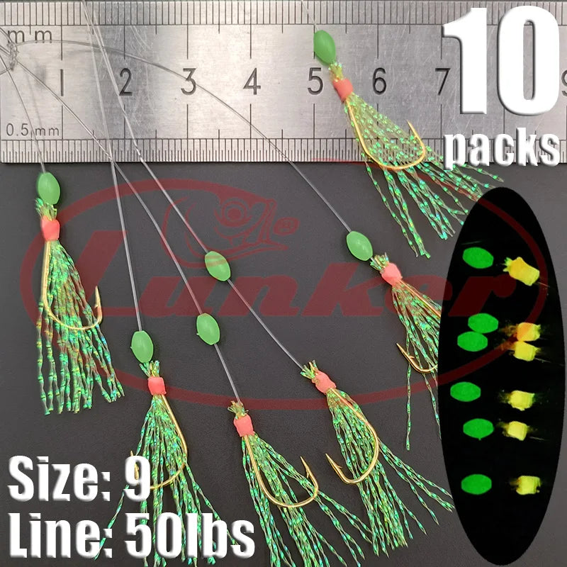 Glow Sabiki Fishing Rig