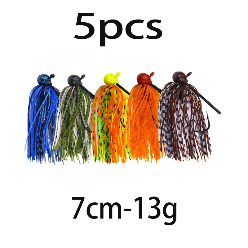 Weedless Skirted Bass Jig